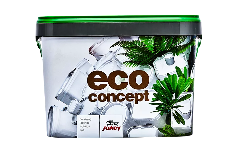 Muovinen ämpäri kierrätysmateriaalista, Eco Concept