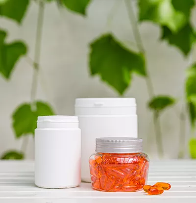 Pharmaburkar till vitaminer och kosttillskott