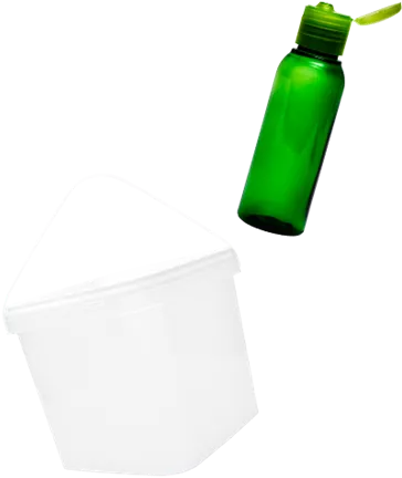 CTA, Vit Hink O Grön Flaska