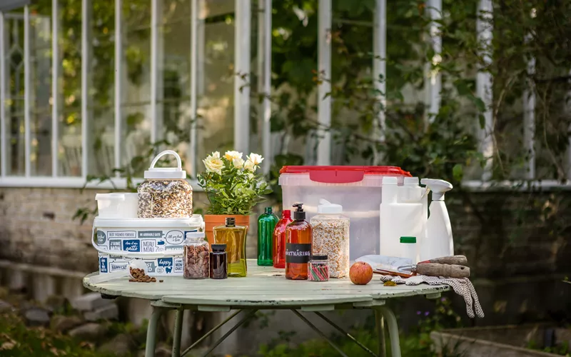 Plastemballasje for dyr og natur