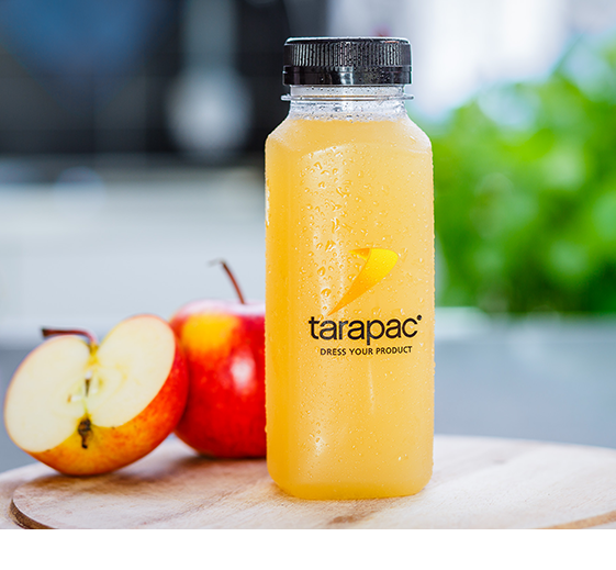 Juiceflaska i PET som passar lika perfekt som smoothieflaska