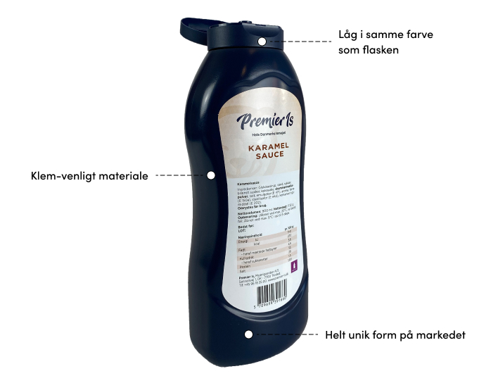 Specifikationer for vores kunders plastikflasker