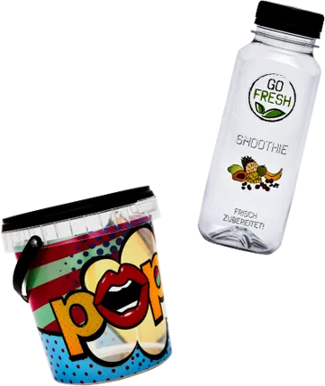 CTA, Burk o flaska med tryck