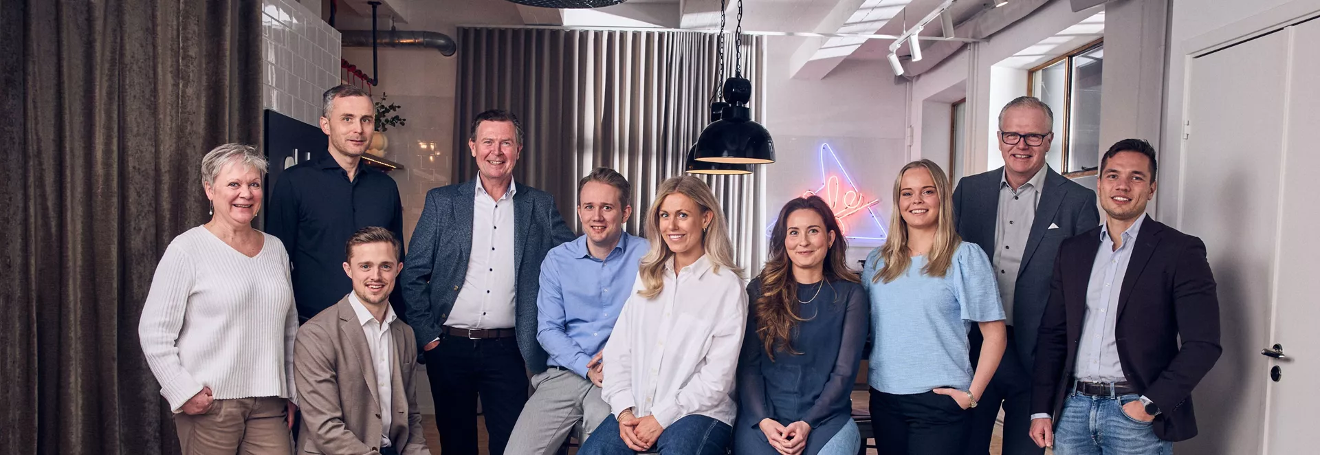 Ryhmäkuva Tarapacin henkilökunnasta