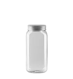 Plastburk i PET som passar bra till kosmetik och exempelvis badsalt