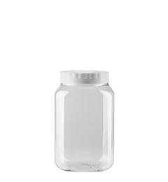 Plastburk i PET som passar bra till både byggmaterial och kosmetik