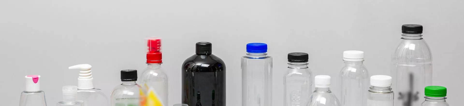 Plastflaske med skrukork
